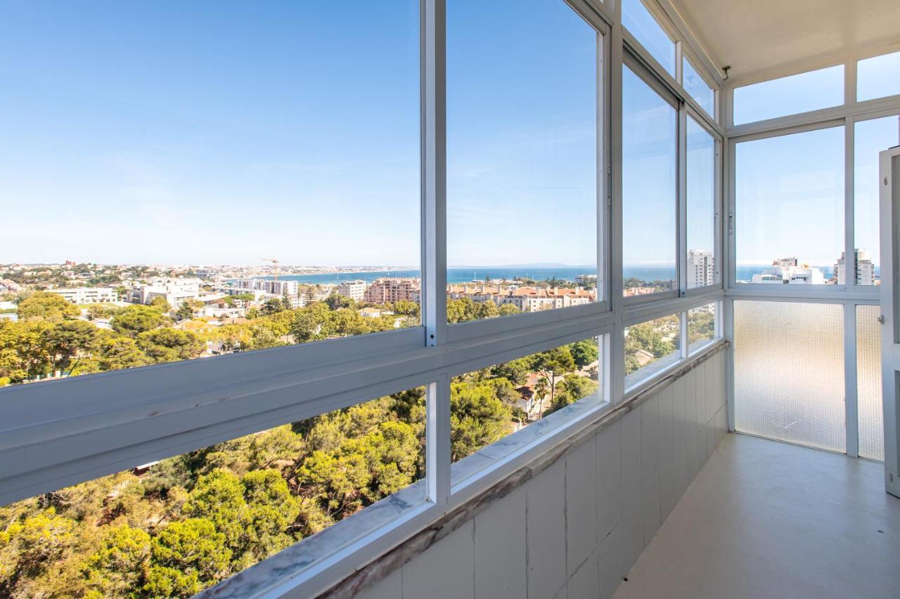 Amazing Sea View Apt With Pool Cascais - Atjoanas Exteriér fotografie