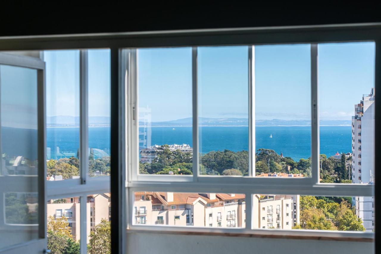 Amazing Sea View Apt With Pool Cascais - Atjoanas Exteriér fotografie