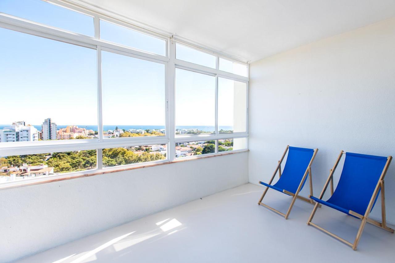 Amazing Sea View Apt With Pool Cascais - Atjoanas Exteriér fotografie