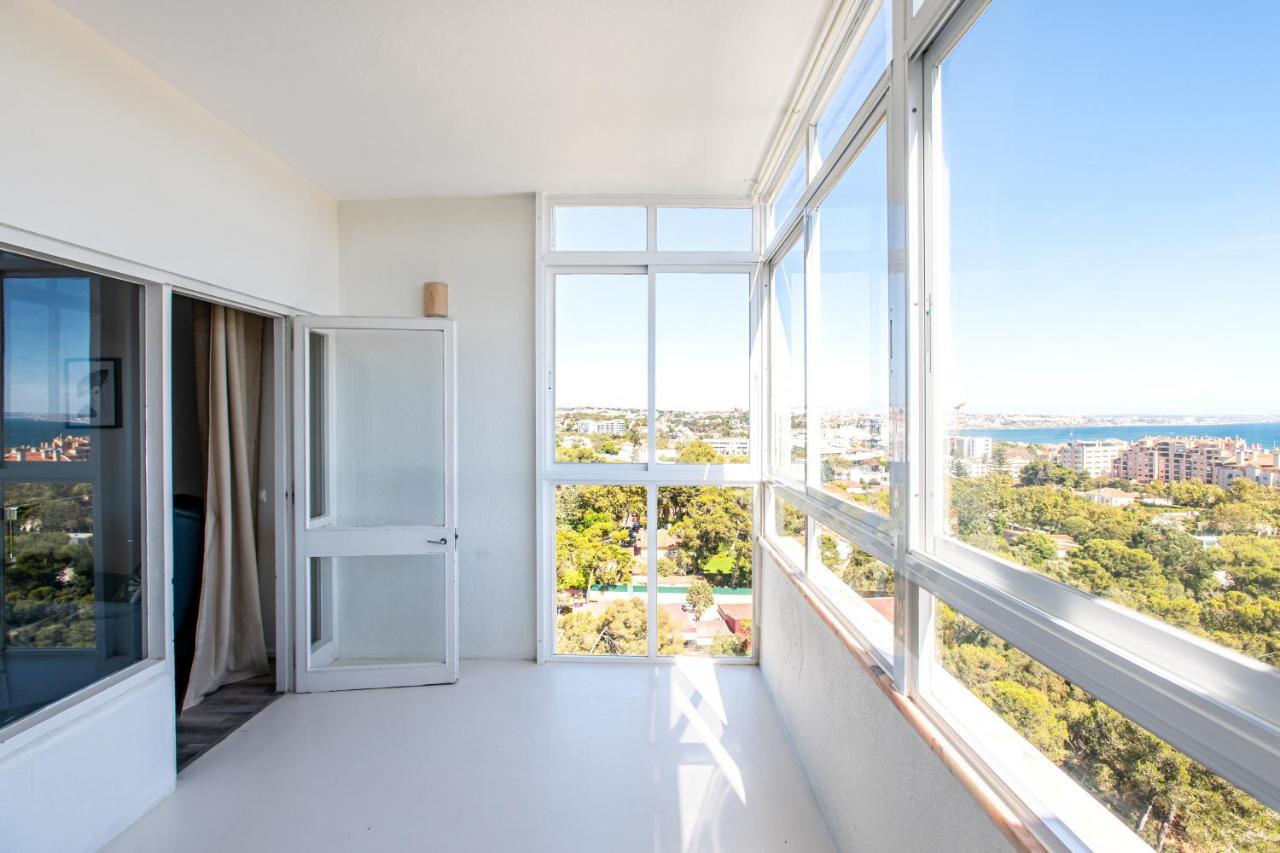 Amazing Sea View Apt With Pool Cascais - Atjoanas Exteriér fotografie