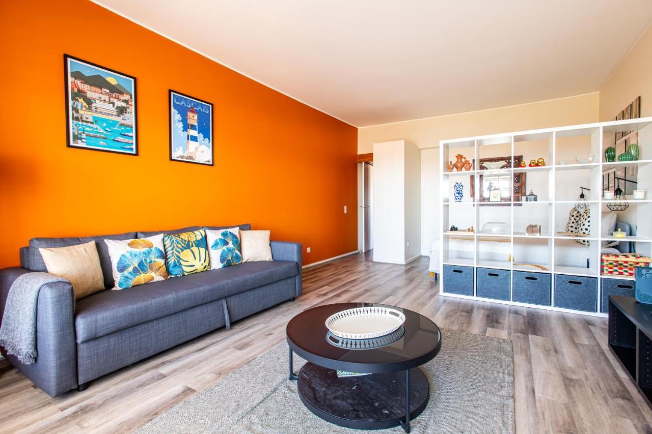 Amazing Sea View Apt With Pool Cascais - Atjoanas Exteriér fotografie